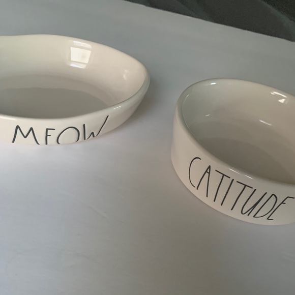 Rae Dunn Other - Rae Dunn Cat bowl ⭐️⭐️⭐️⭐️set of 2